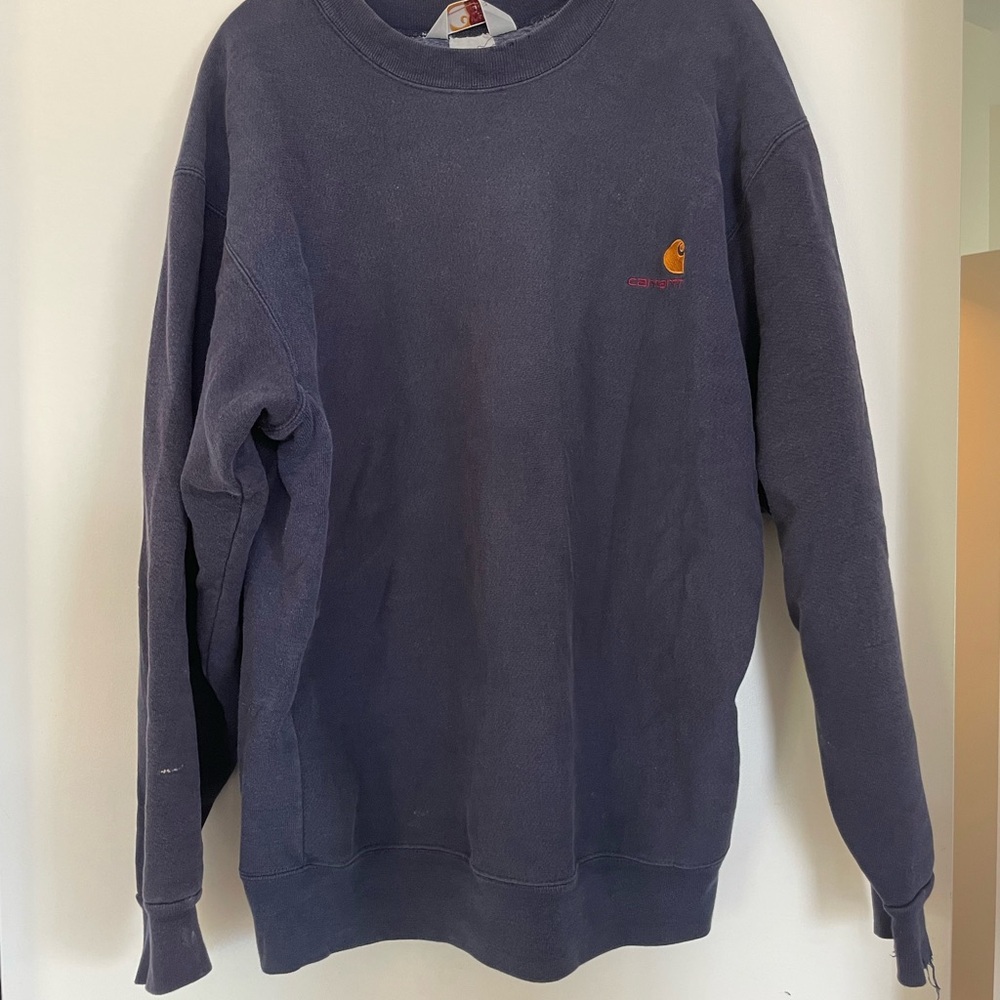 Carhartt Men's Navy Sweater